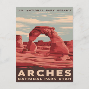 Arches National Park, Utah: Ett naturligt underver Vykort