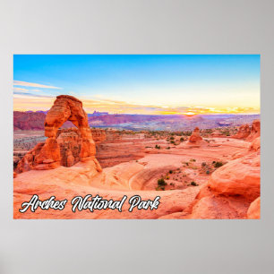 Arches National Park, Utah, Förenta staterna Poster