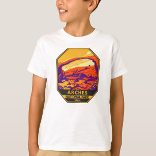 Arches National Park Utah Landscape Vintage T-Shir T Shirt