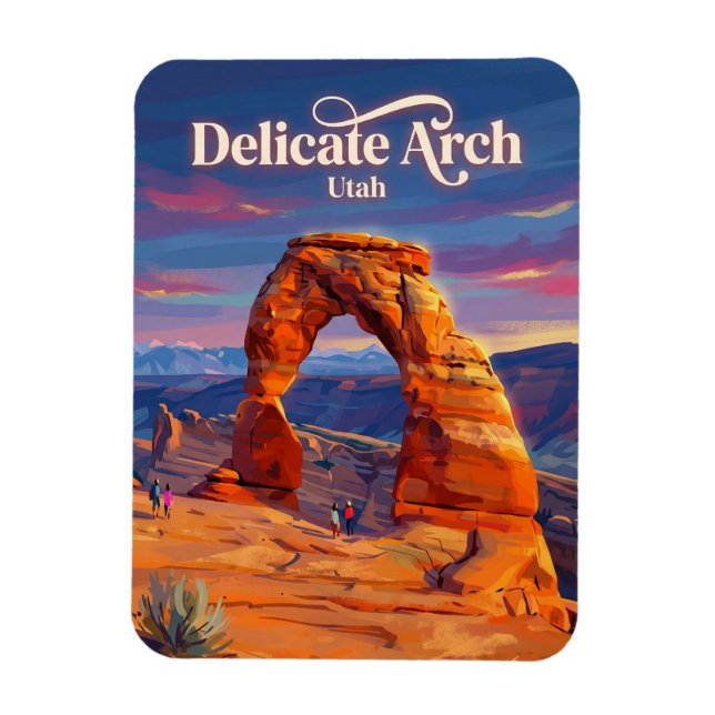 Arches National Park Utah Magnet (Vertikal)