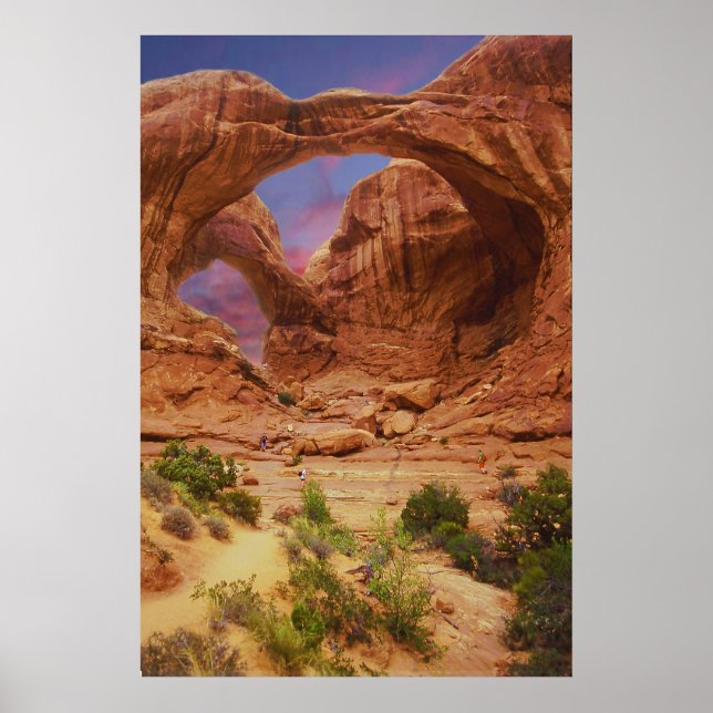 Arches National Park Utah Poster (Framsidan)