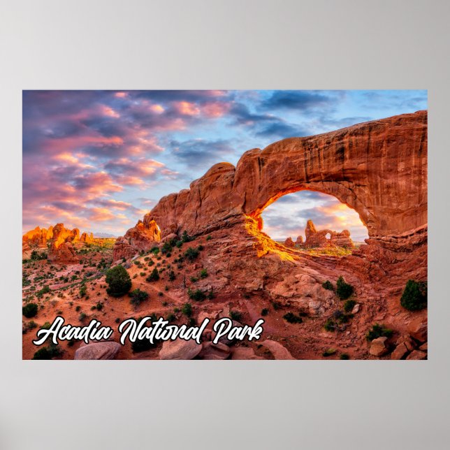 Arches National Park, Utah, United Stater Poster (Framsidan)