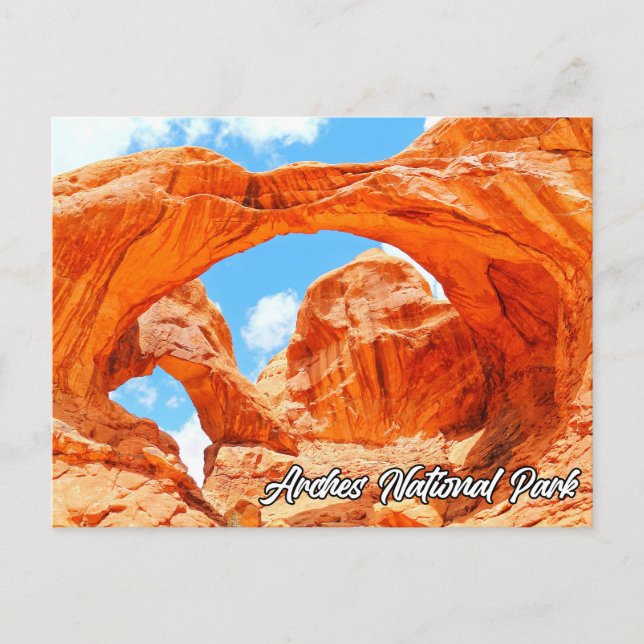 Arches National Park, Utah, United Stater Vykort (Framsida)