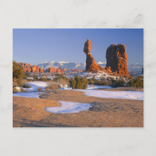 ARCHES NATIONAL PARK, UTAH. USA. Balanced Rock Vykort
