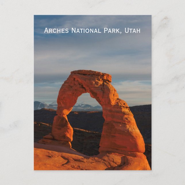 Arches National Park, Utah, USA Postcard Vykort (Framsida)