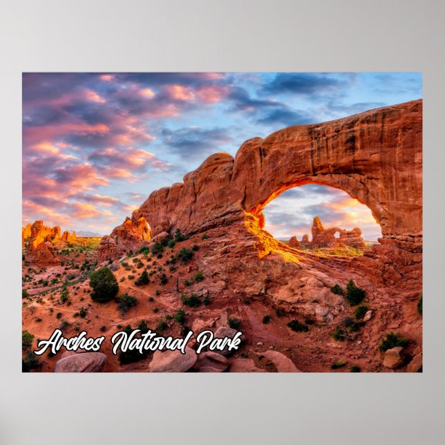 Arches National Park, Utah, USA Poster (Framsidan)