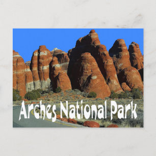Arches National Park, Utah-vykort Vykort