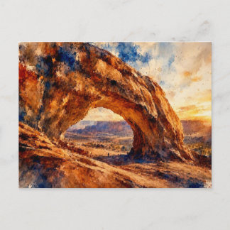 Arches National Park vid solnedgång, Vykort