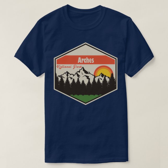 Arches nationalpark 125 t shirt (Design framsida)