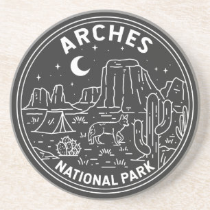 Arches nationalpark Delikat Arch Monoline  Underlägg