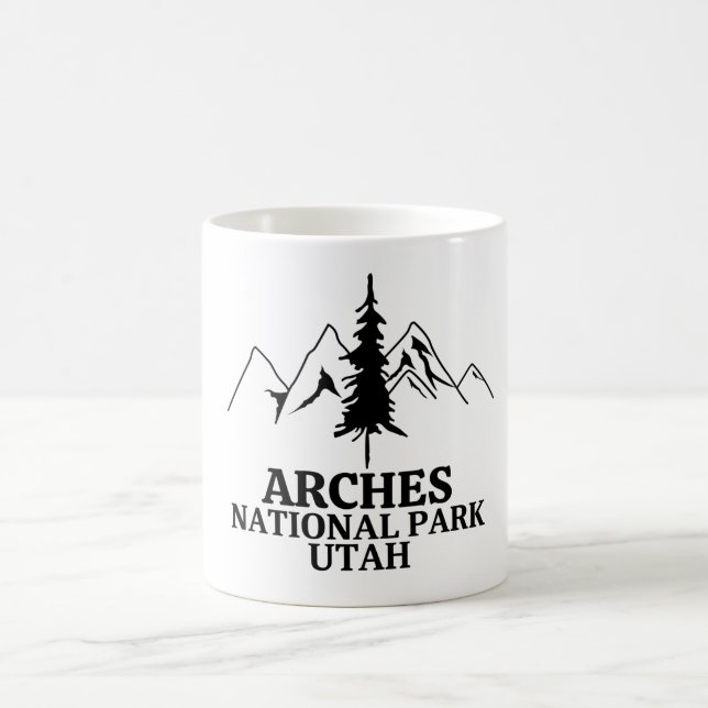 Arches nationalpark kaffemugg (Center)