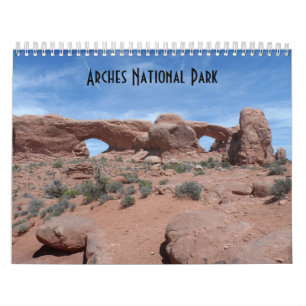 Arches nationalpark kalender