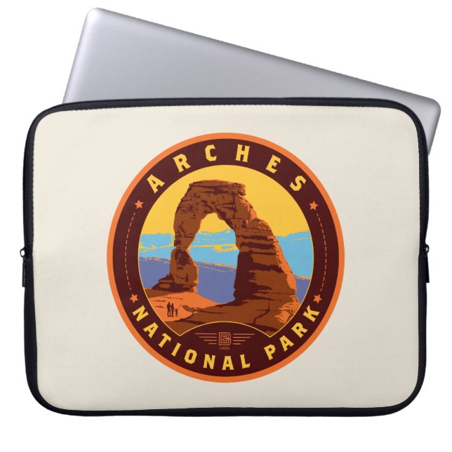 Arches nationalpark laptop fodral (Framsidan)