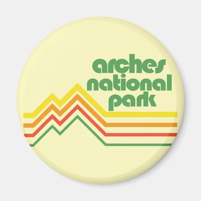 Arches nationalpark magnet (Framsidan)