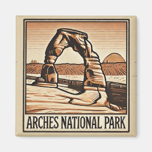 Arches nationalpark magnet