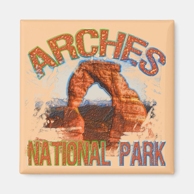 Arches nationalpark magnet (Framsidan)