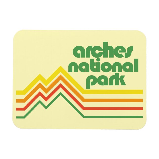 Arches nationalpark magnet (Horisontell)