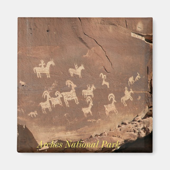Arches nationalpark magnet (Framsidan)