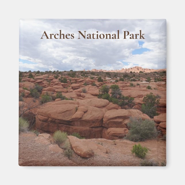 Arches nationalpark magnet (Framsidan)