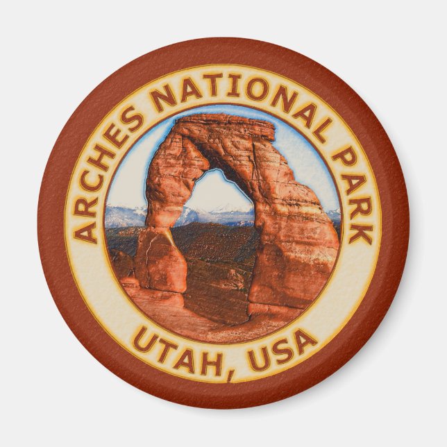 Arches nationalpark magnet (Framsidan)