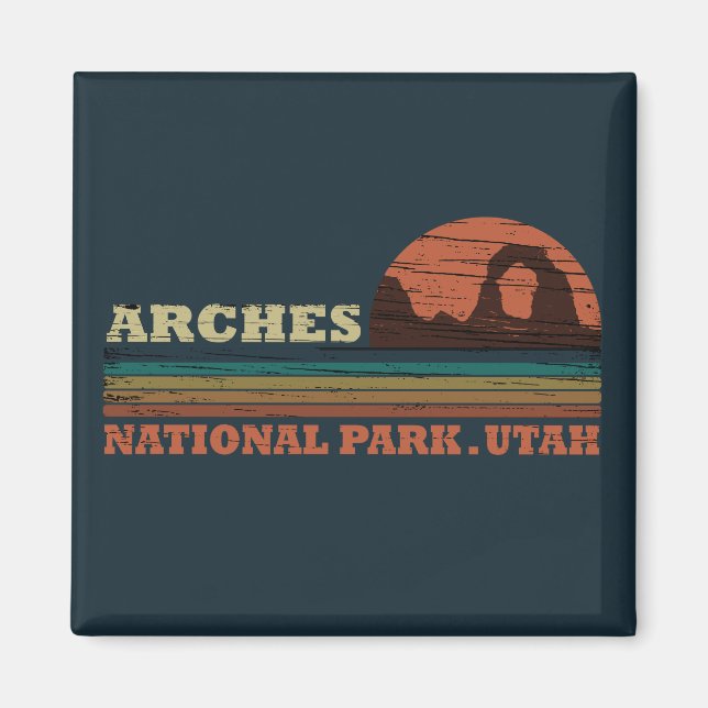 Arches nationalpark magnet (Framsidan)