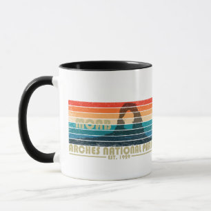 Arches nationalpark Moab Utah vintage art Mugg