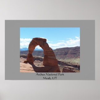 Arches nationalpark poster
