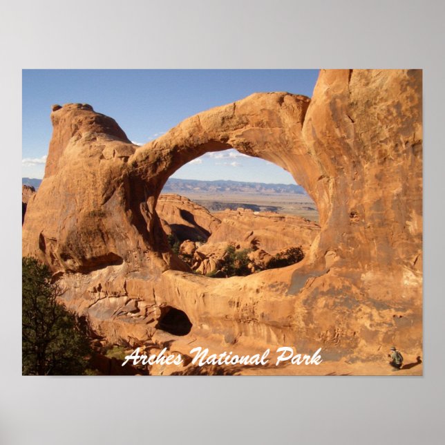 Arches nationalpark poster (Framsidan)