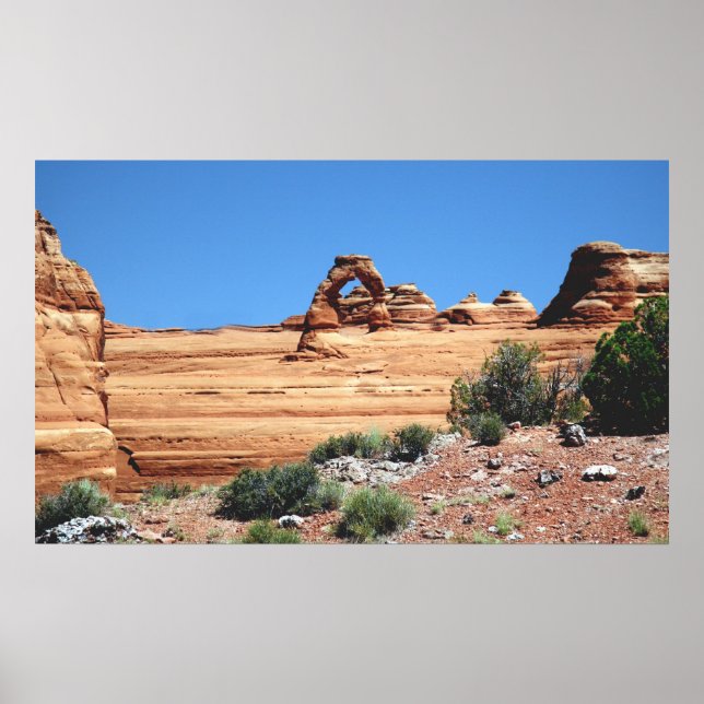 Arches nationalpark poster (Framsidan)