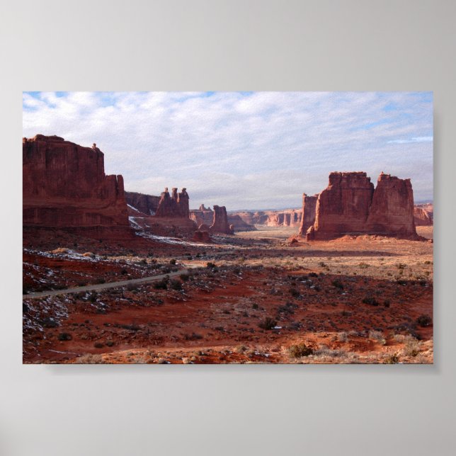 Arches nationalpark poster (Framsidan)