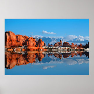 Arches nationalpark poster