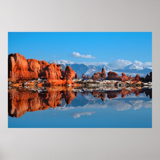 Arches nationalpark poster (Framsidan)