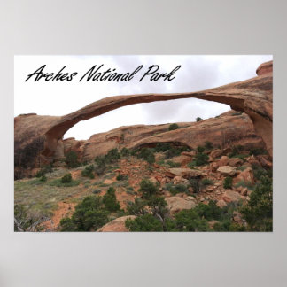 Arches nationalpark Poster