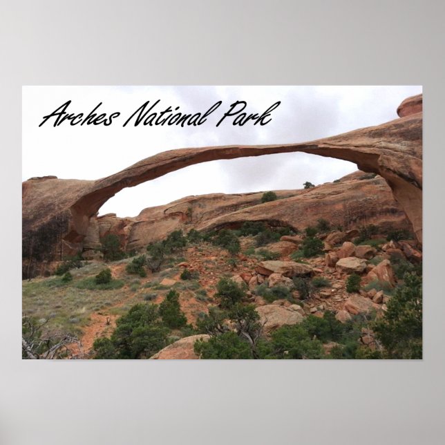 Arches nationalpark Poster (Framsidan)