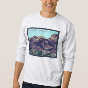 Arches nationalpark Poster Lång Ärmad Tröja