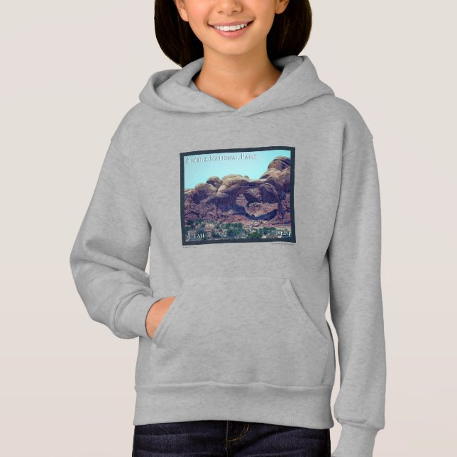 Arches nationalpark Poster T Shirt (Framsida)