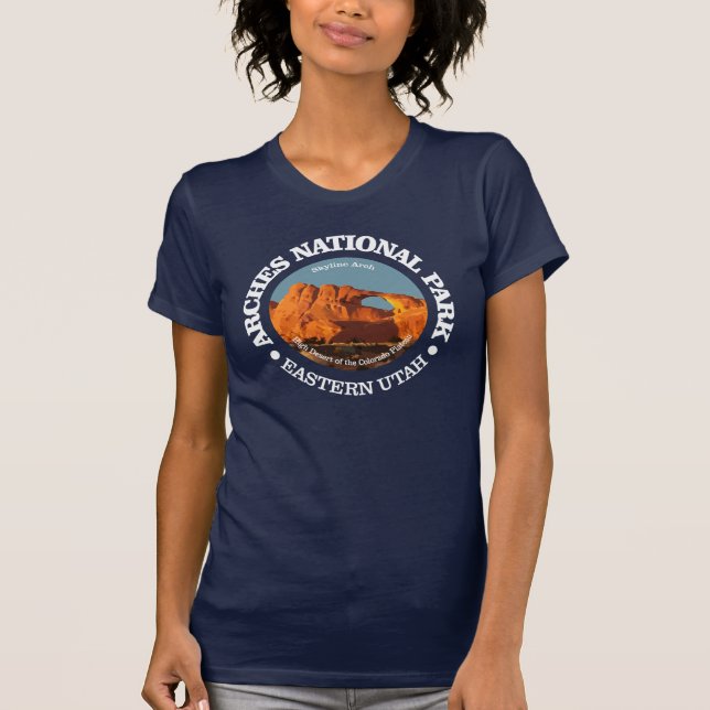 Arches nationalpark t-shirt (Framsida)
