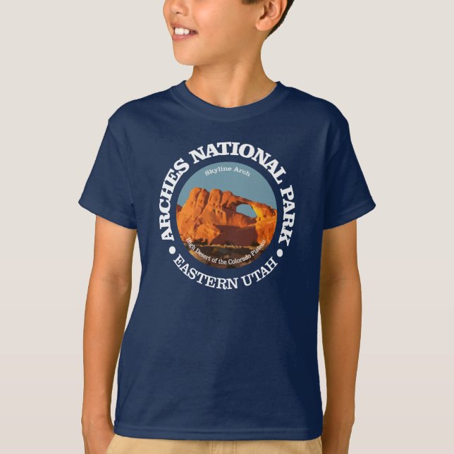 Arches nationalpark t-shirt (Framsida)