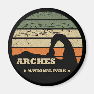 Arches nationalpark Utah Delikat Arch vintage Magnet