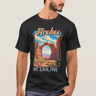 Arches nationalpark Utah Distress T Shirt