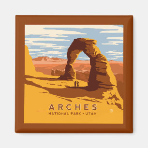 Arches nationalpark Utah Magnet