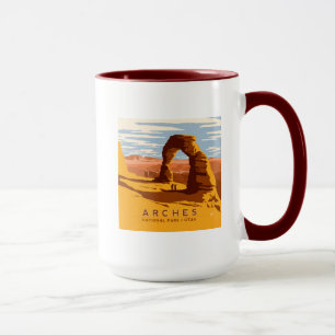 Arches nationalpark Utah Mugg