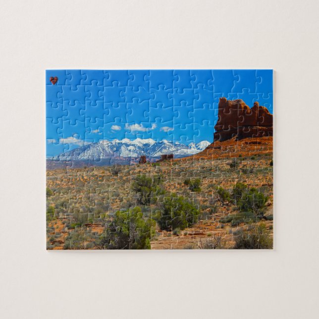 Arches nationalpark Utah Pussel (Horisontell)