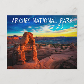 Arches nationalpark Utah Souvenir Travel Vykort