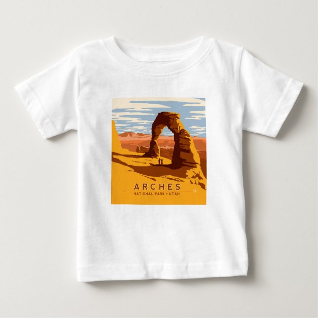 Arches nationalpark | Utah T Shirt (Framsida)