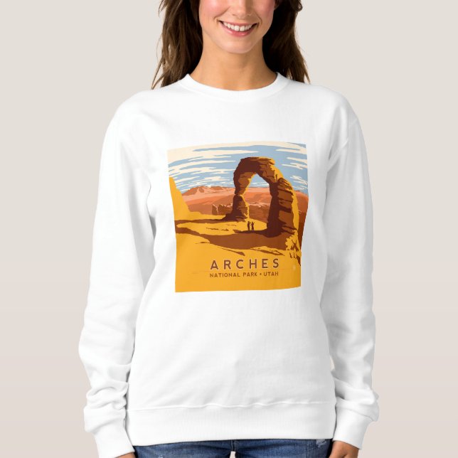 Arches nationalpark | Utah T Shirt (Framsida)