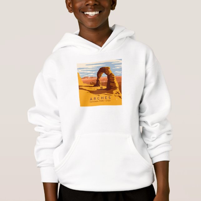 Arches nationalpark | Utah T Shirt (Framsida)