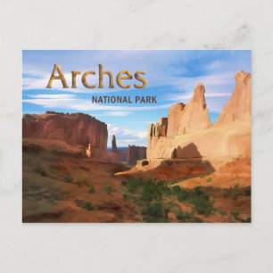 Arches nationalpark vykort