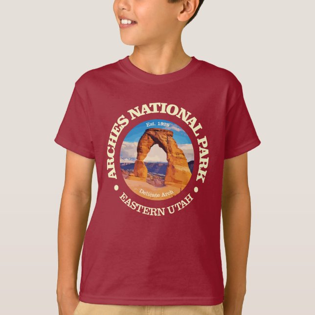 Arches NP (rd)2 T Shirt (Framsida)