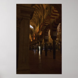 Arches of Córdoba Mosque-Cathedral - Photography Poster